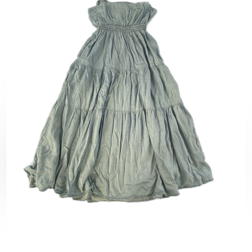 Easel BLUEBONNET BREEZE DENIM MAXI DRESS
Small NWT - Picture 13 of 15